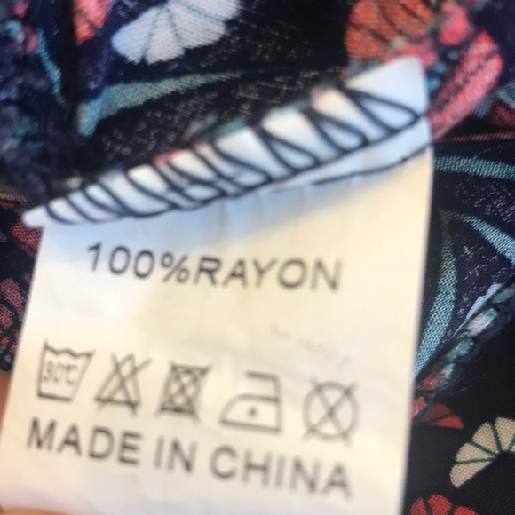 Varga Bojo Printed Wide Legged Pants M EUC - Picture 8 of 8